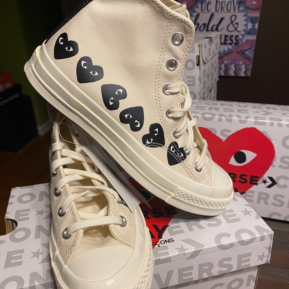 Converse Comme des Garçon High Top Sneakers